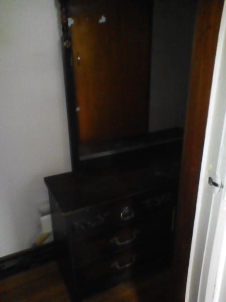 For sale wooden mirror with draws