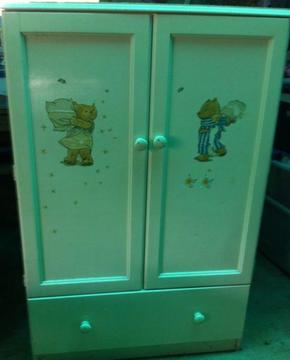 Baby Wardrobe & Chest of drawers