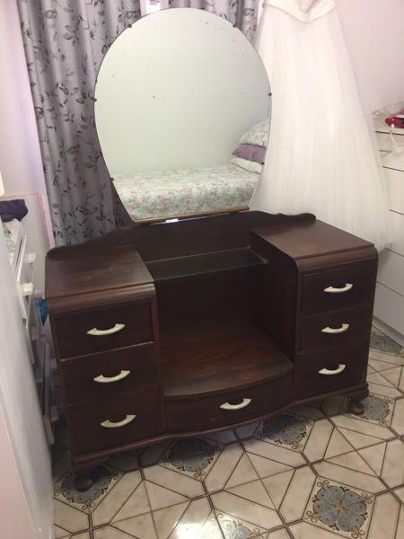Timber Dressing Table