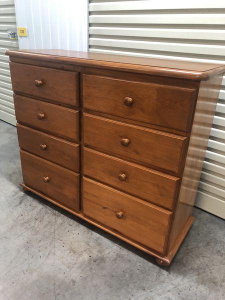 Large chest of drawers with Free delivery