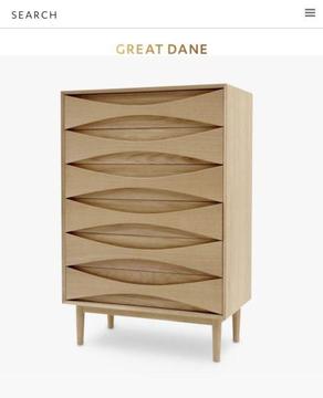 Great Dane furniture - Replica Arne Vodder Tallboy