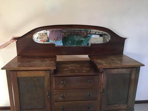 Antique Blackwood dresser
