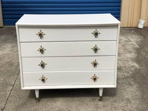 FREE DELIVERY Rare Vintage Retro Alrob chest of drawers Tallboy