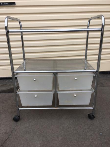 Storage Trolley - 4 drawer - RRP $230