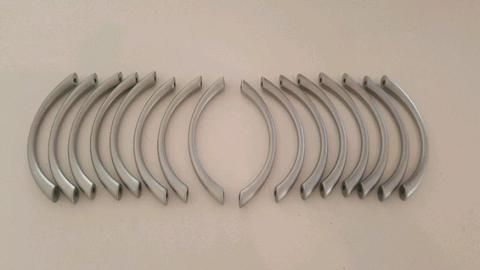 Handles for cabinet, cupboard or drawers x 16