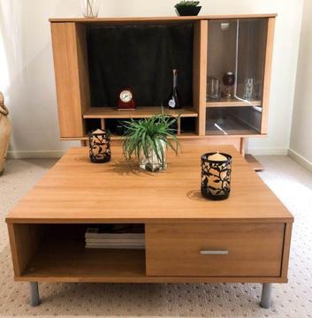 TV Cabinet and Coffee Table