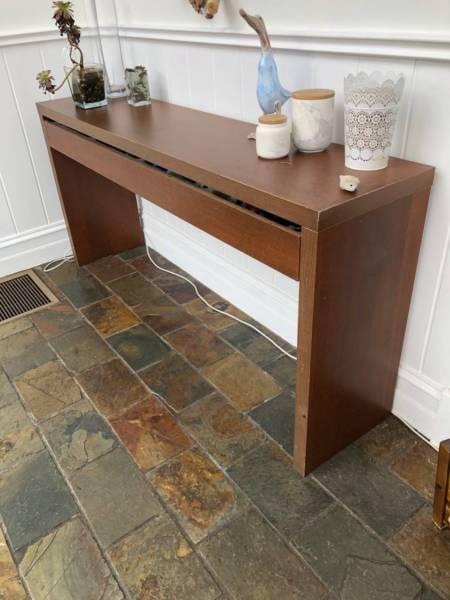 Ikea Malm Dressing/Console Table Brown