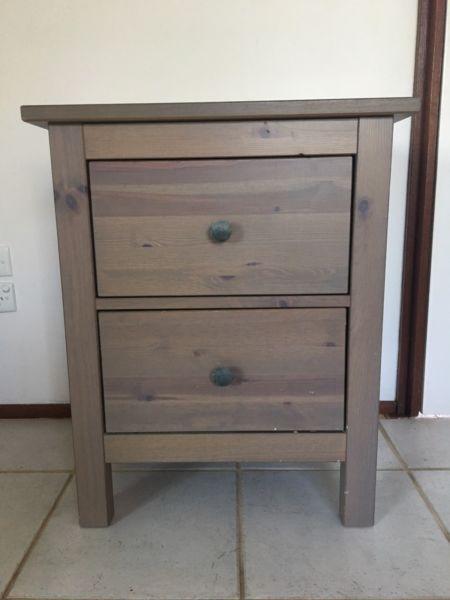 Hemnes chest of 2 drawers - rare grey-brown colour