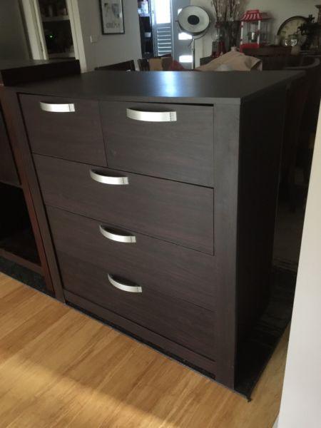 Tallboy Chest Of Drawers Draws Free Delivery