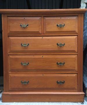 Baltic Pine Chest of Drawers - Refinished