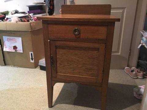 Old fashioned wooden dresser
