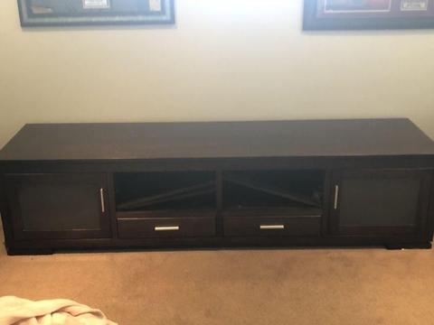 Solid Timber TV unit