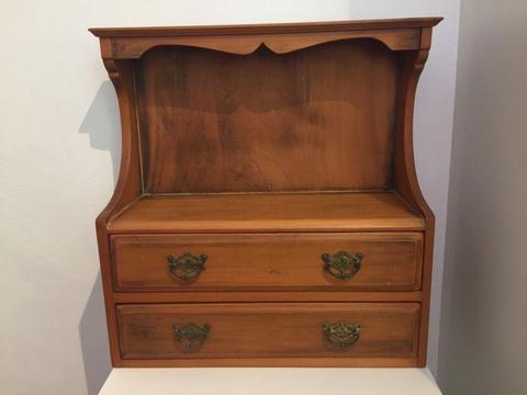 Wooden dressing table draw set
