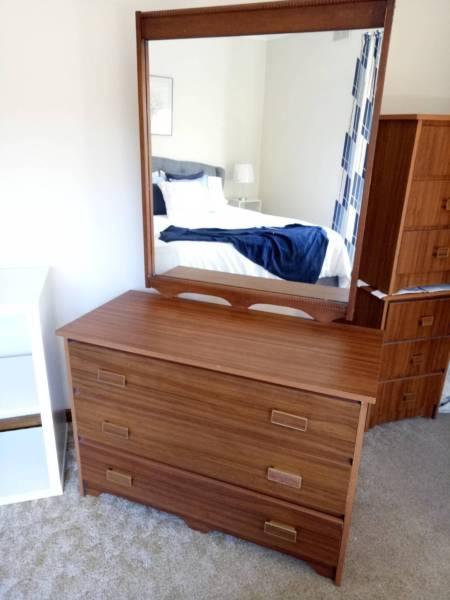 Dressing table and two bed side tables