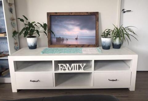 Up cycled Lowline Tv unit