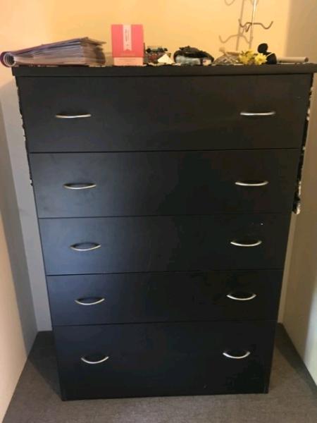 Tall chest of drawers