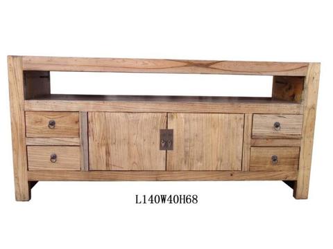 Country Style Reclaimed Elm TV Cabinet Only $890