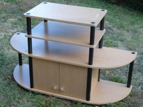 TV STAND CABINET SHELF BOOK SHELVES CUPBOARD Can be flat packed