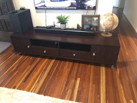 Entertainment Unit & Coffee Table with awesome storage!