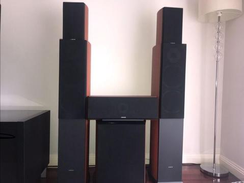 Audioclub 6 piece Speaker Set For Sale