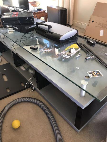 Free Glass TV Cabinet