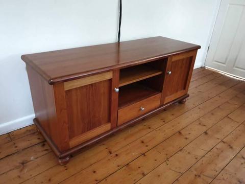 TV Unit, Tasmanian Black wood, Excellent condition! Price Negotia