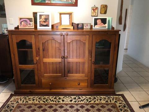 Solid Wood TV and display Cabinet