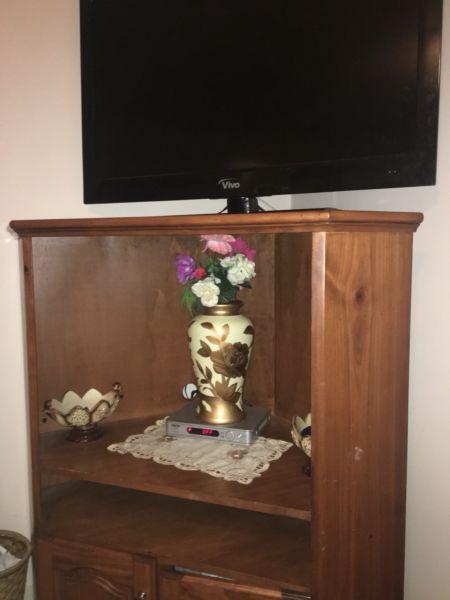 SOLID WOOD Mantelpiece /tv unit LIMITED TIME!