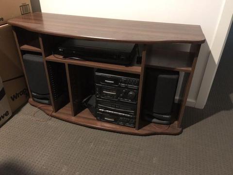 Tv/stereo cabinet