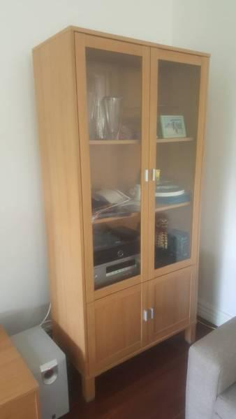 TV stand and three wall units