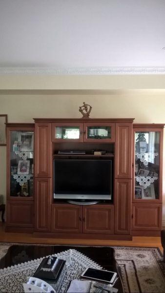 Large timber wall unit