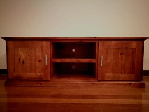 TV Unit - Solid Pine Wood