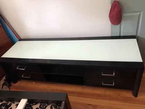 Entertainment console & matching coffee table