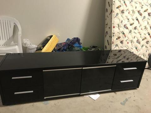 Tv unit black for sale