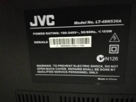 JVC TV does not work