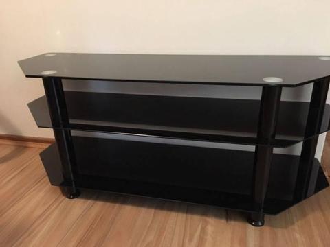 Glass Tv cabinet entertainment unit