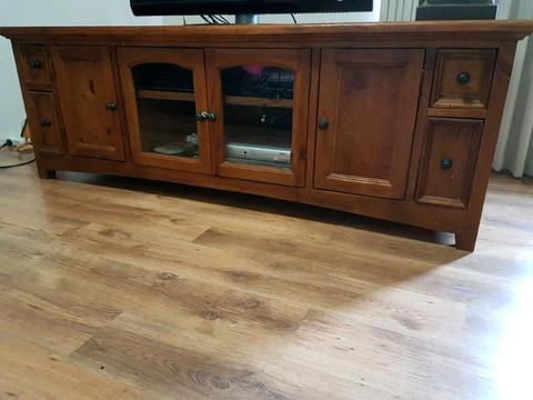 Recycled Timber Entertainment Unit