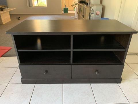 Amart TV Cabinet with 4 shelves and 2 drawers