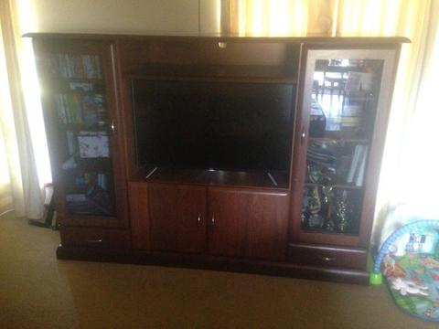 Jamel TV cabinet Jarrah