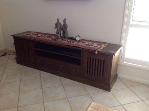 Balinese Style Television Cabinet