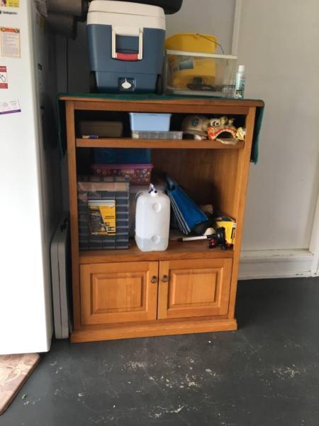 TV Cabinet with Storage Cupboard