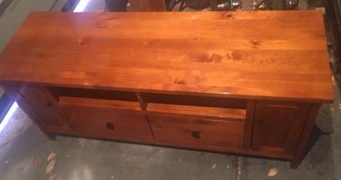 Solid Timber TV Cabinet
