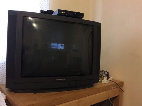 TV, DVD player, set up box and TV stand are on sale!