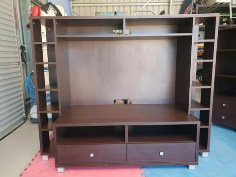 TV Cabinet with drawers & shelving