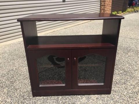 Small Timber TV Cabinet