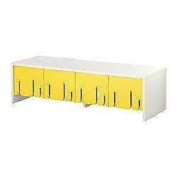 Retired Ikea PS 2012 Yellow Door TV Unit - Used Condition
