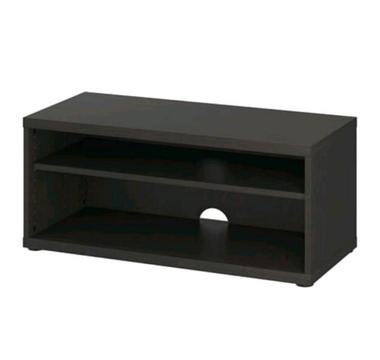 Black Brown IKEA TV bench