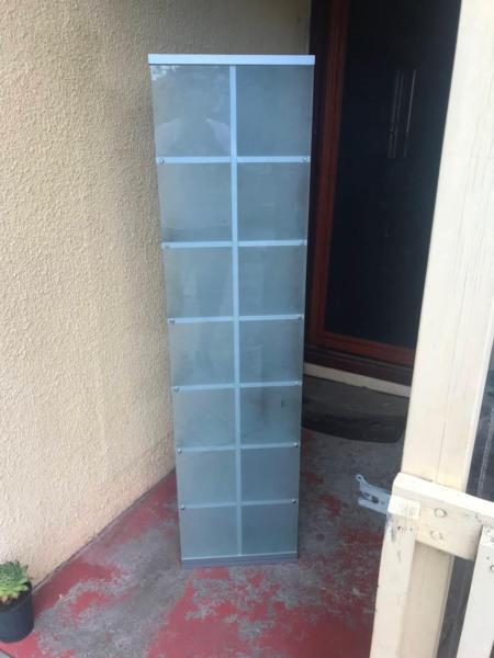 dvd cabinet tower, double sided, revolving