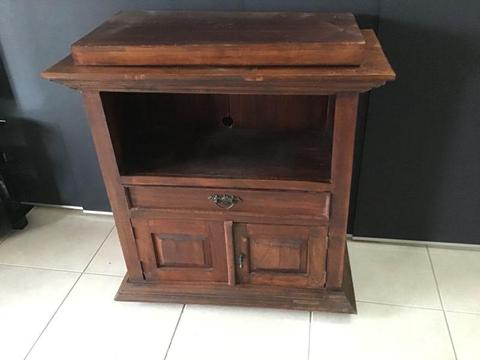 Wood TV unit / stand / cabinet