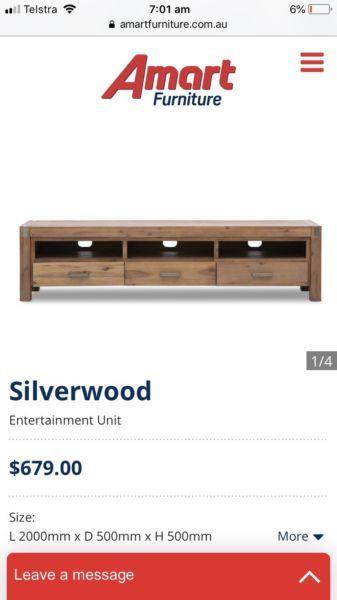 Silverwood Entertainment Unit